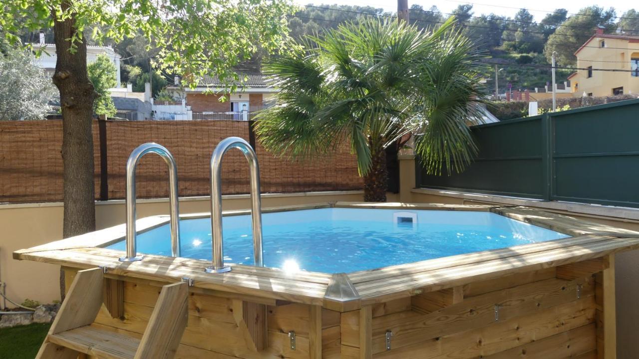 הוילה Olivella Raco Del Garraf Ca La Matilde House Bbq And Pool מראה חיצוני תמונה