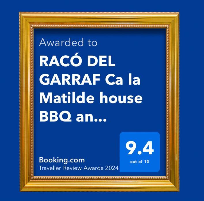 הוילה Olivella Raco Del Garraf Ca La Matilde House Bbq And Pool מראה חיצוני תמונה
